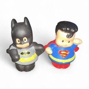 Fisher-Price Little People Batman Superman DC Universe‎ Figures Set of 2 2011